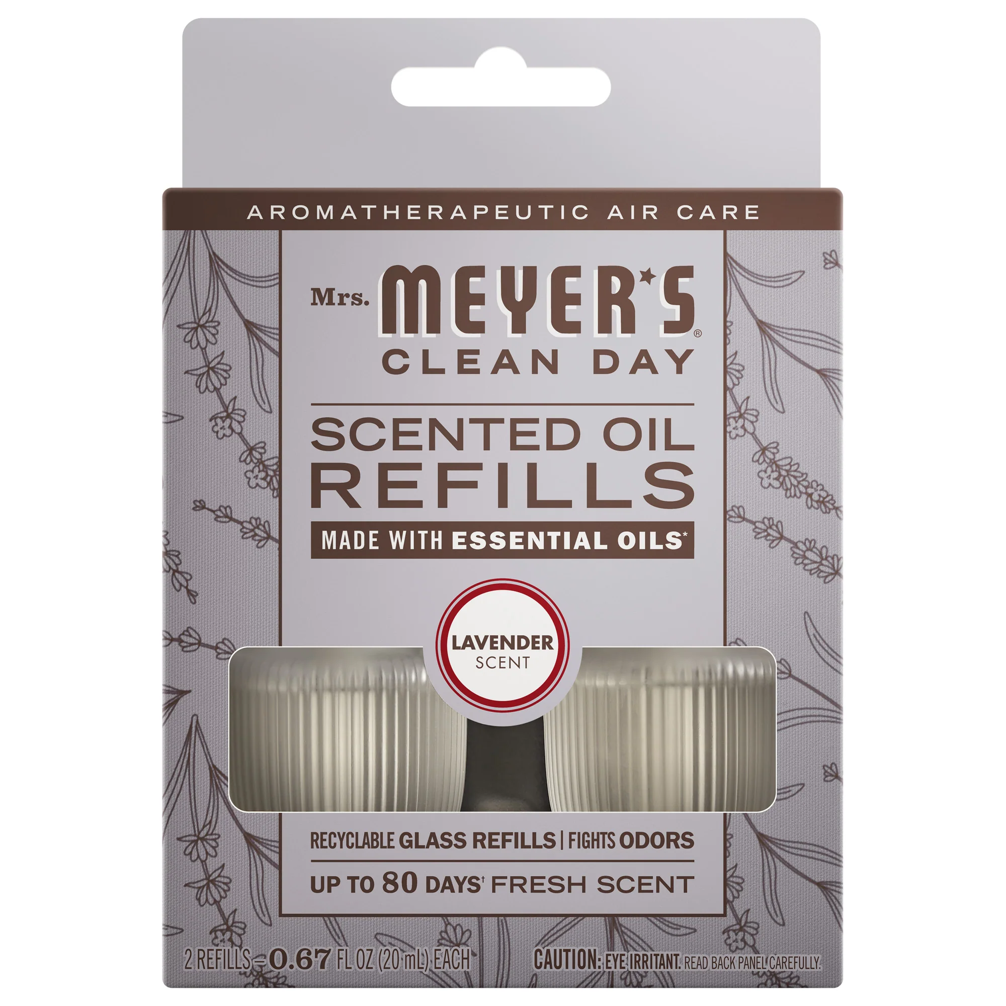 Lavender Plug In Scented Oil Refill. 2-Pack