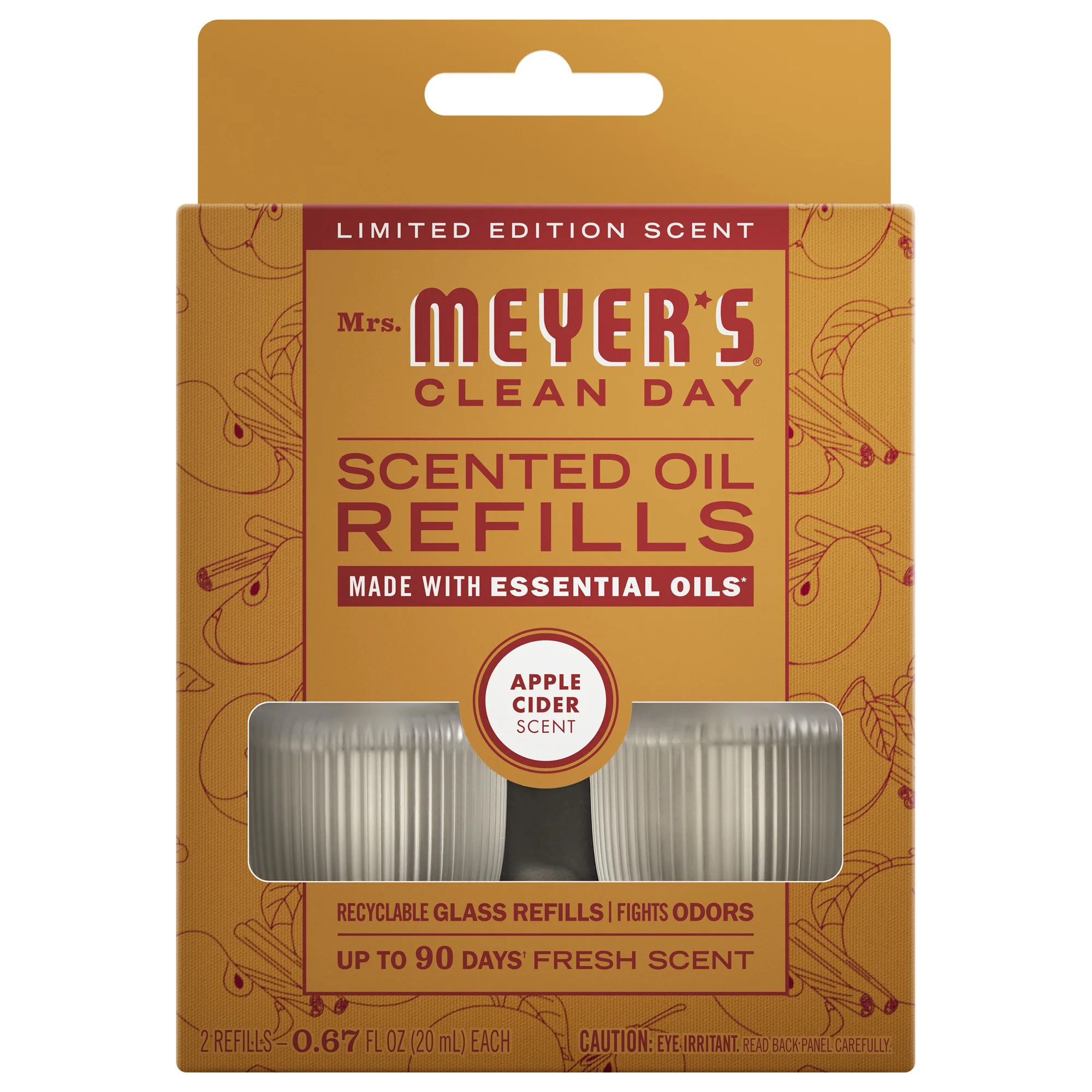 Apple Cider Plug In Scented Oil Refill. 2-Pack