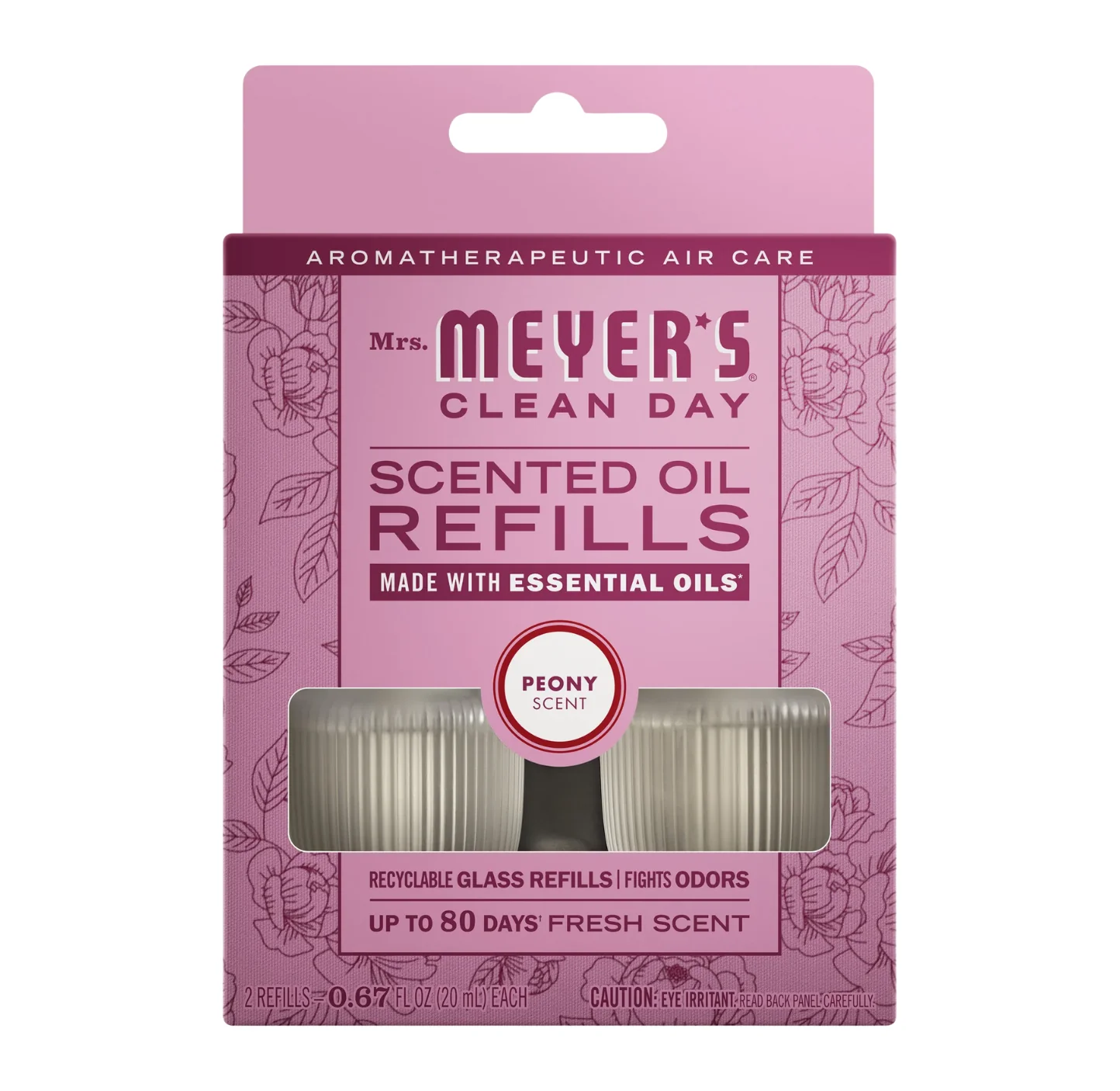 Peony Plug In Scented Oil Refill. 2-Pack