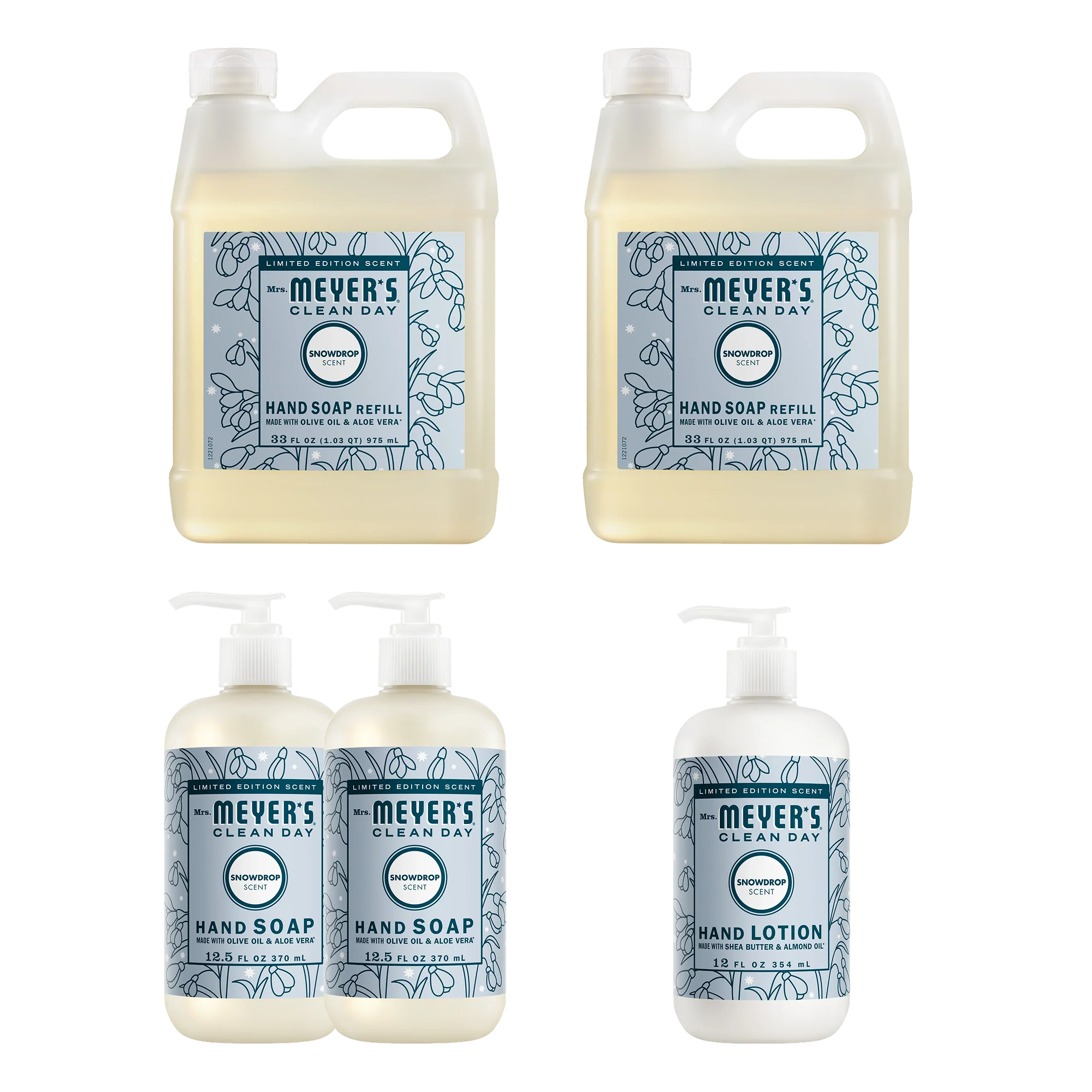 Snowdrop Hand Care Plus 5-Count Bundle